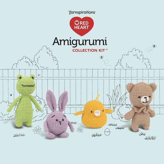 Red Heart™ Backyard Amigurumi Crochet Kit